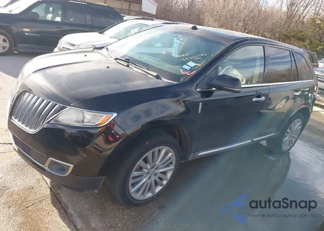 2012 Lincoln Mkx z USA, uszkodzony, nr VIN 2LMDJ8JK3CBL04083